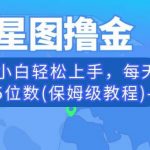 抖音星图撸金，无脑搬运，小白轻松上手，每天一小时月赚5位数(保姆级教程)【揭秘】