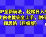 图文IP全新玩法，轻松日入500+，小白也能完全上手，附带变现思路（巨细版）