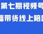 视频号直播带货线上陪跑营第七期：算法解析+起号逻辑+实操运营