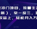 AI掘金冷门项目，流量主冷门赛道（最新），举一反三，玩法单日收益上，轻松月入万元【揭秘】