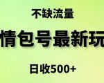 表情包最强玩法，5种变现渠道，简单粗暴复制日入500+【揭秘】