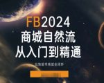 2024Faceboo商城自然流(从入门到精通)，玩转脸书商城全闭环