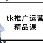 tk推广运营精品课-tiktok跨境电商教程