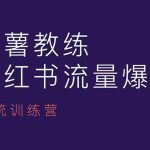 红薯教练-小红书内容运营课，小红书运营学习终点站