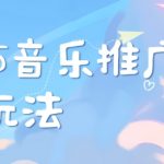 2025新版音乐推广赛道最新玩法，打造出自己的账号风格