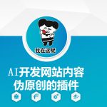 AI开发网站内容伪原创的插件，从零开始手把手教学