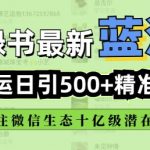 小绿书无脑搬运引流，全自动日引500精准创业粉，微信生态内又一个闷声发财的机会