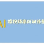 AI短视频系统训练营(2025版)掌握短视频变现的多种方式，结合AI技术提升创作效率