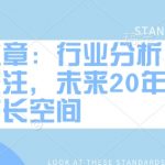 付费文章：行业分析 高度关注，未来20年，万倍成长空间