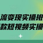 实体引流变现实操班，同城爆款短视频实操课